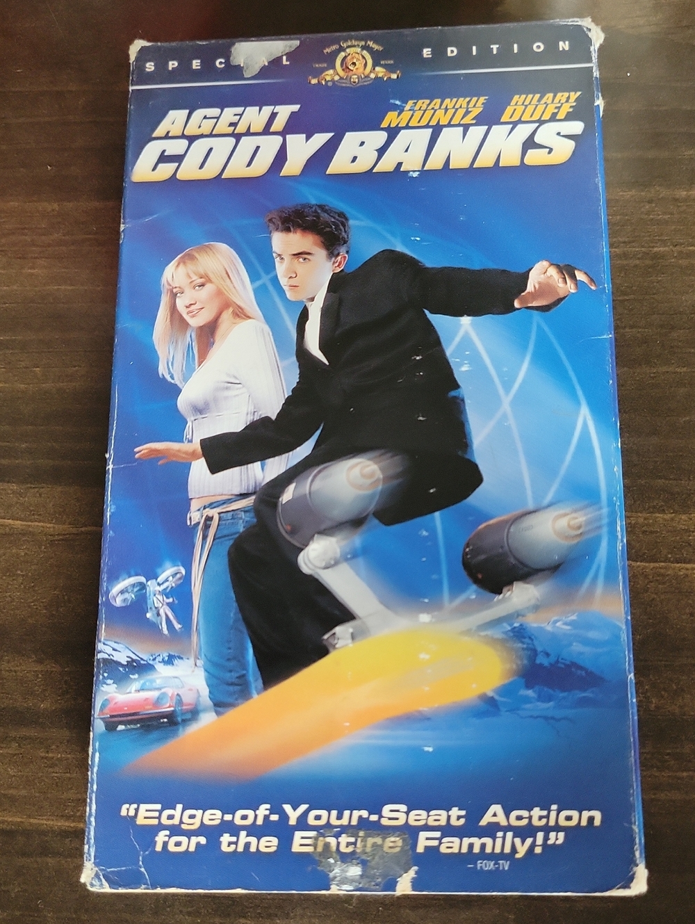 Agent Cody Banks Special Edition VHS- Blue Cover